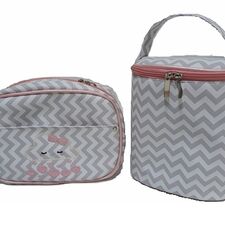 Necessaire e Porta Mamadeira Personalizada na Parada Inglesa