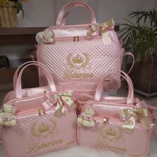 Conjunto de Bolsas Bordadas no Pacaembu