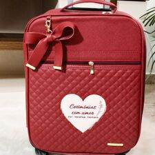 Mala de Rodinhas Vermelha em Vila Velha