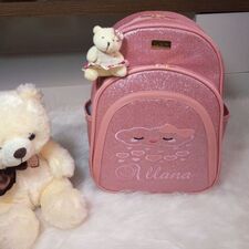 Mochila Rosa Impermeável