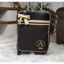 Famosa Mala Bebê  Exclusiva com Rodinhas e Laço