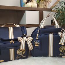 Kit Bolsa e Mochila com o Nome do Bebê em Montenegro