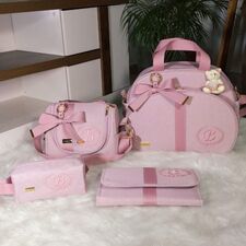 Conjunto Bolsas Maternidade Rosa no Rochdale